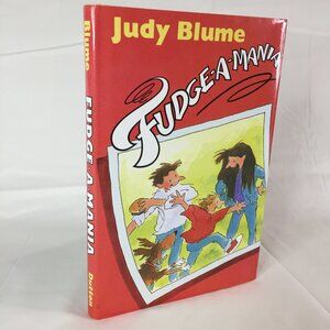 Fudge-A-Mania Judy Blume Hardcover, 1990 1st Edition Dustjacket Dutton Books